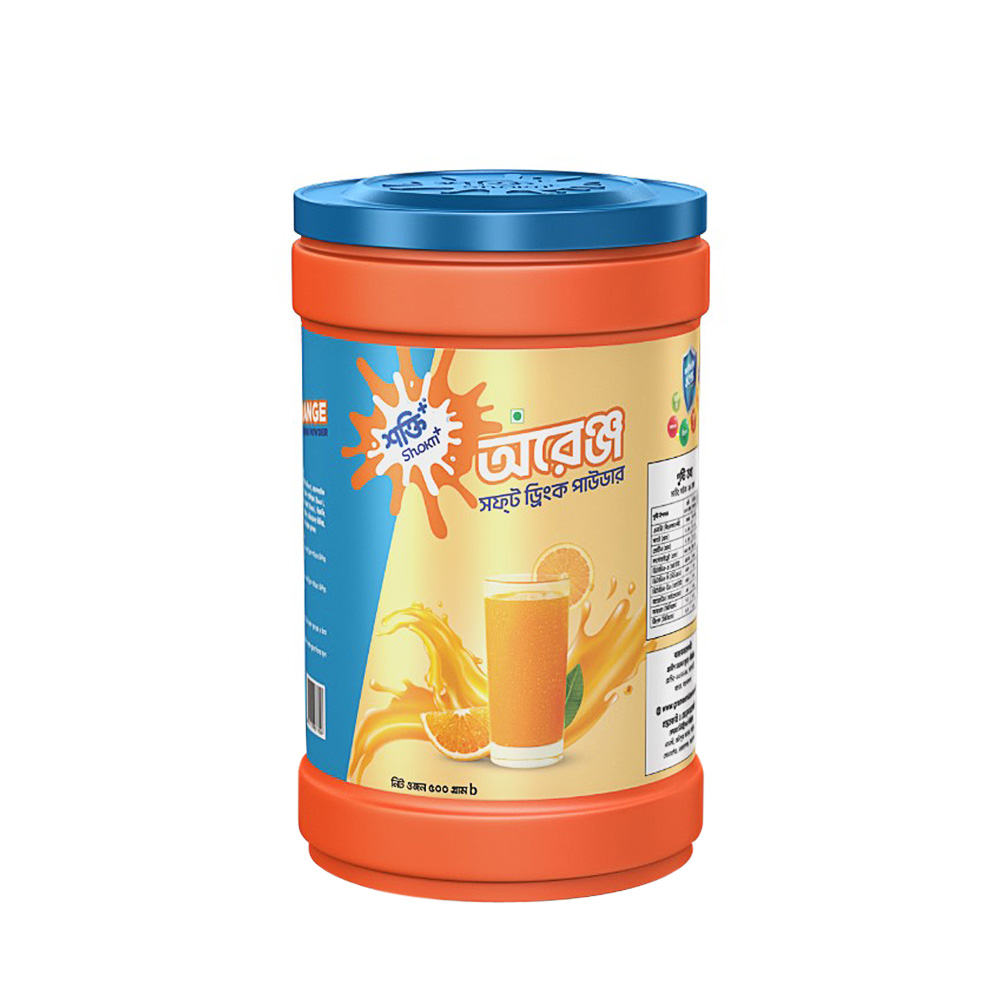 Shokti+ Orange Soft Drinks Powder