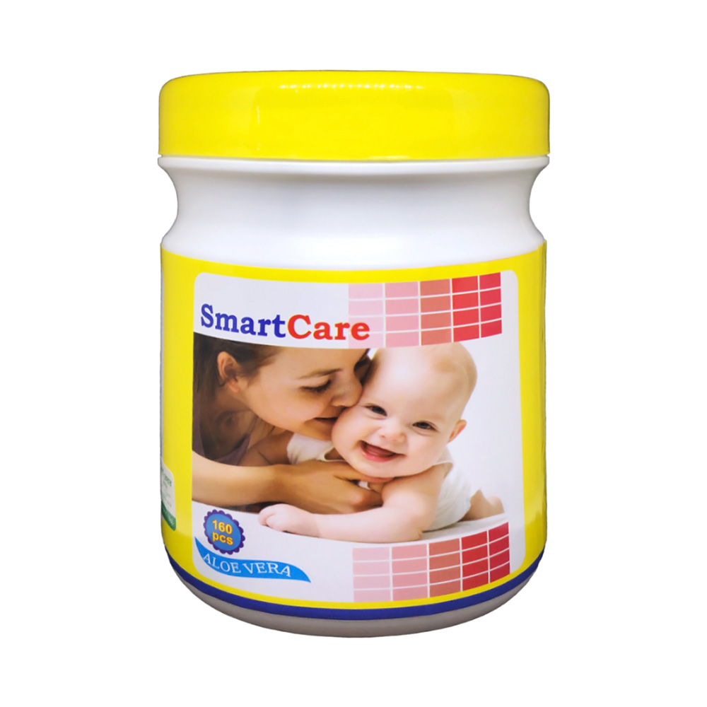 Smartcare Wet Wipes With Tube