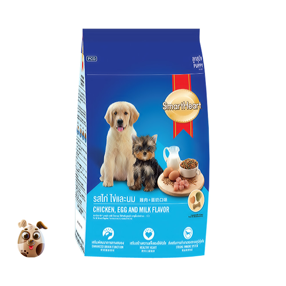 SmartHeart Puppy Food Chicken Egg & Milk