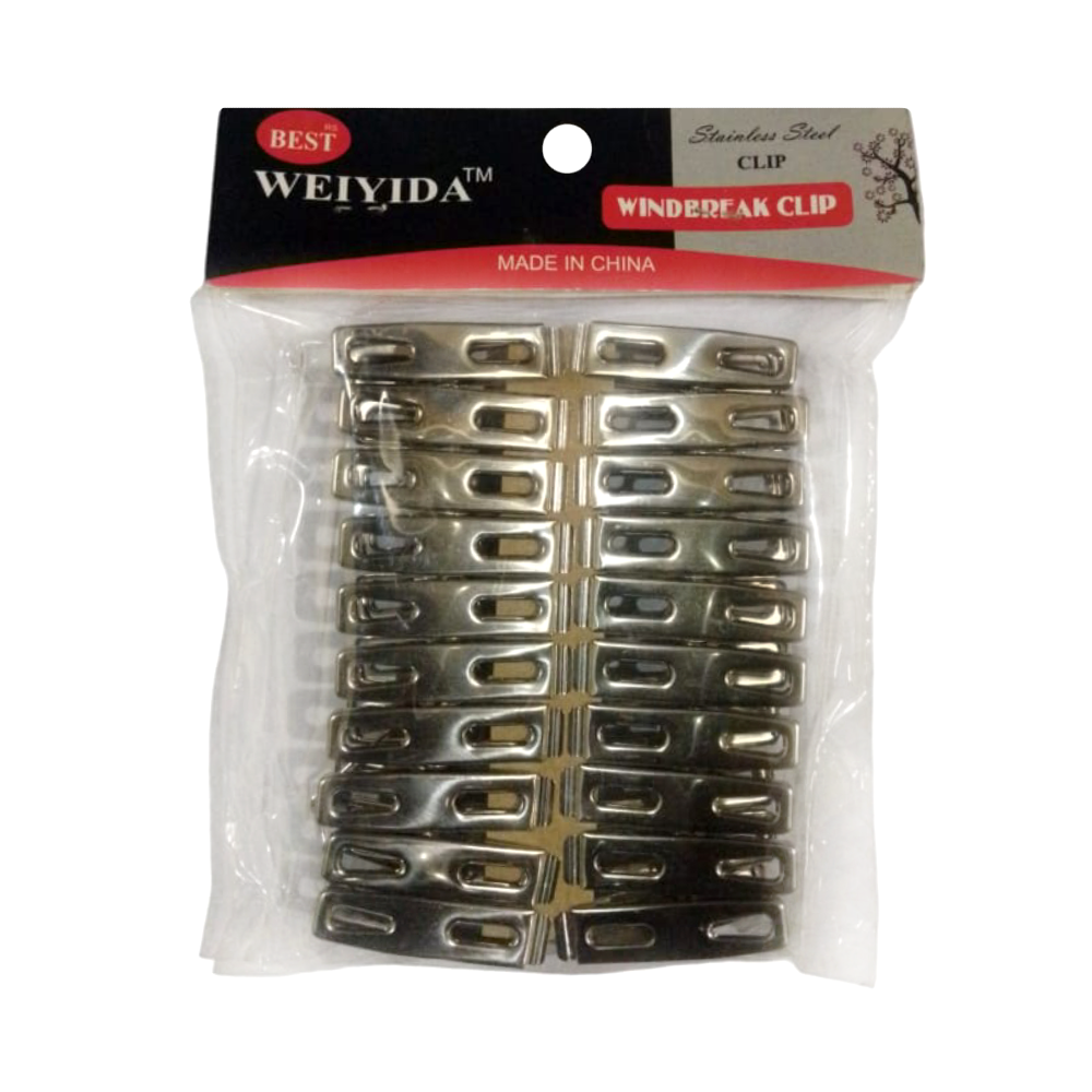 Stainless Steel Windbreak Clip