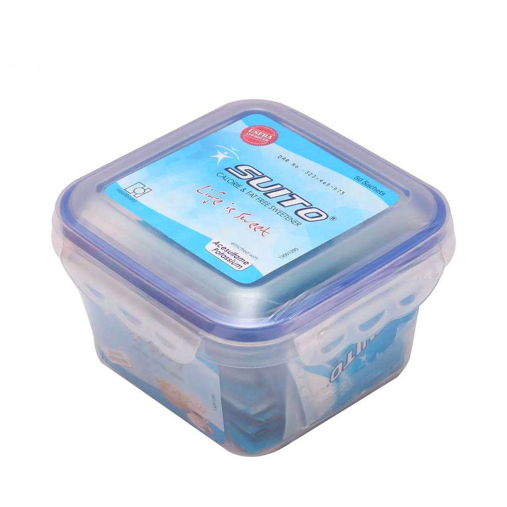 Suito Calorie & Fat Free Sweetener Box 50 Sachets
