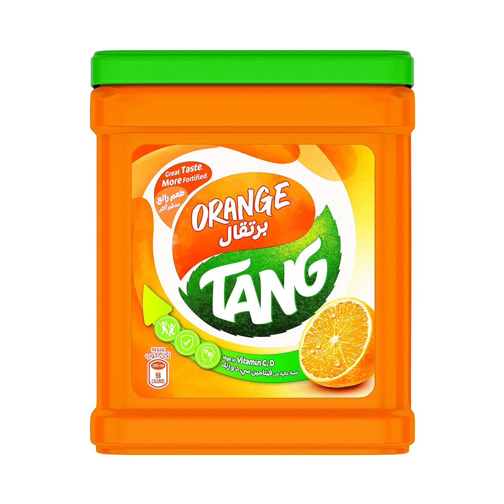 Tang Orange Flavoured Instant Drink Powder Tub
