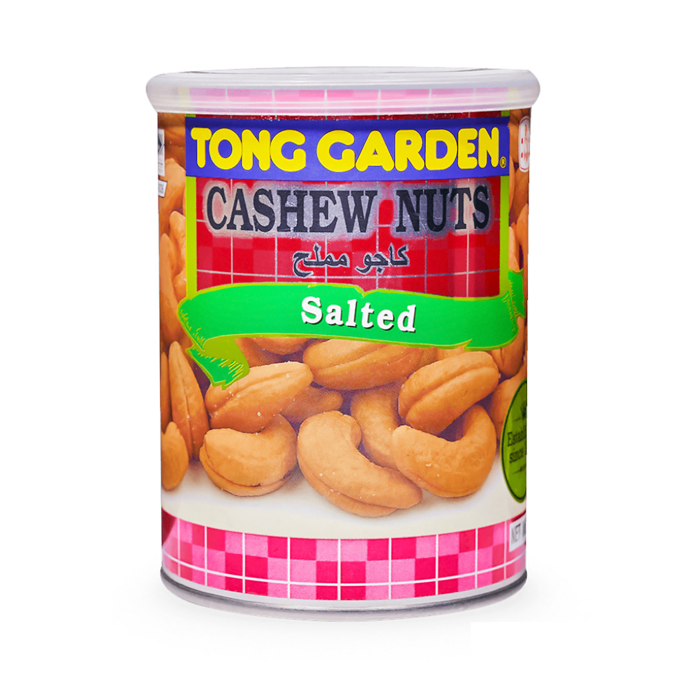 Tong Garden Salted Cashew Nuts Can