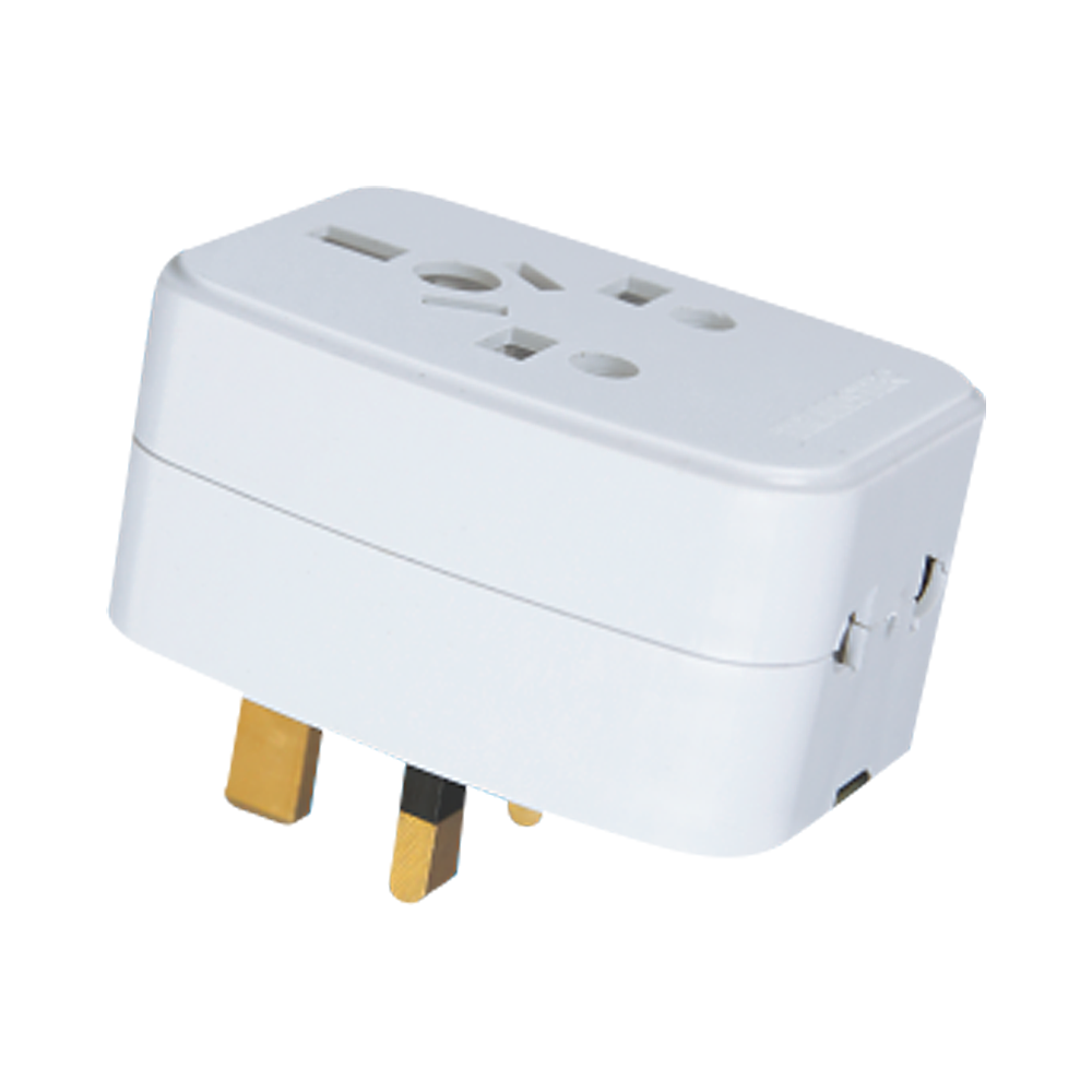 Transtec 3 Pin Travel Adapter (13 AMP)
