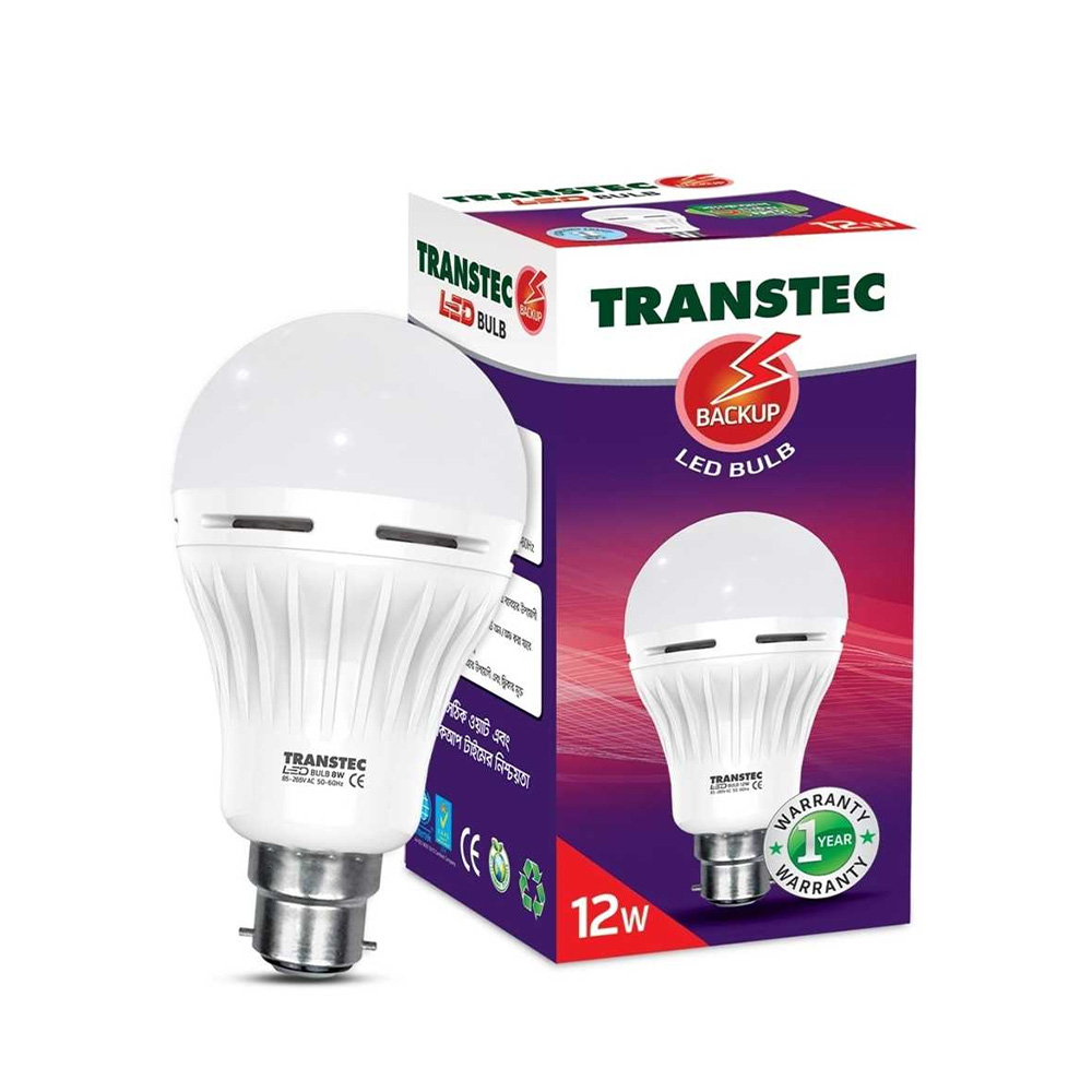 Transtec Backup CDL LED Bulb (Pin) 12 Watt