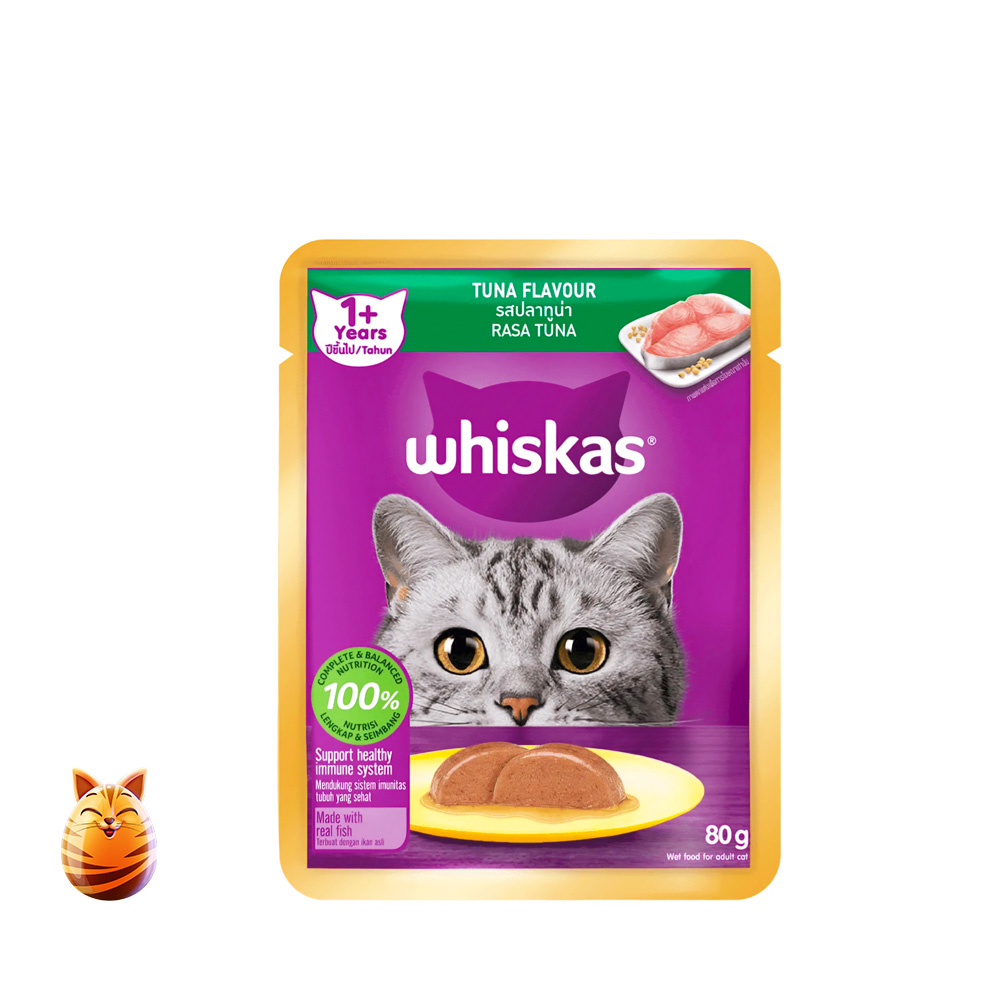 Whiskas Adult Cat Food Tuna